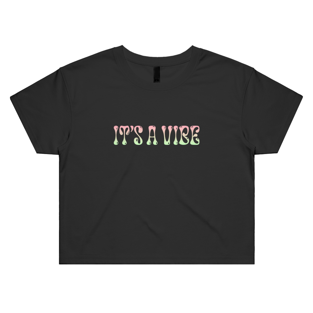 It's a Vibe Womens Crop
