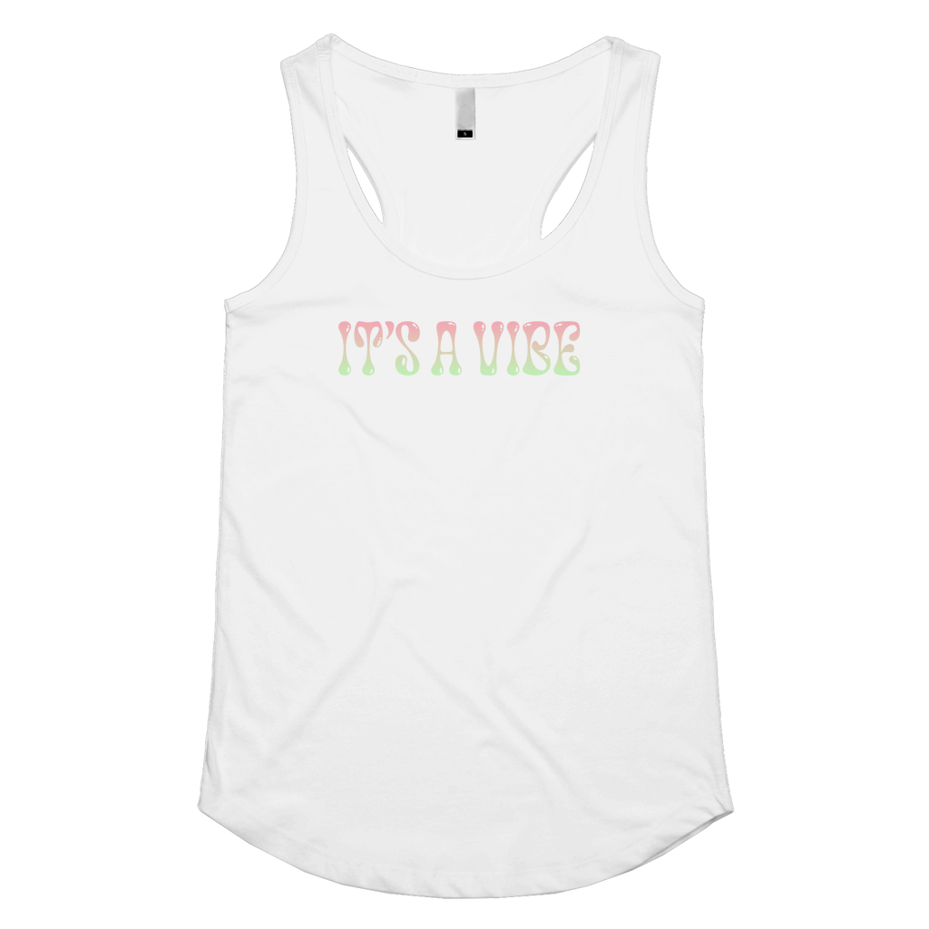It's a Vibe Womens Racerback Singlet
